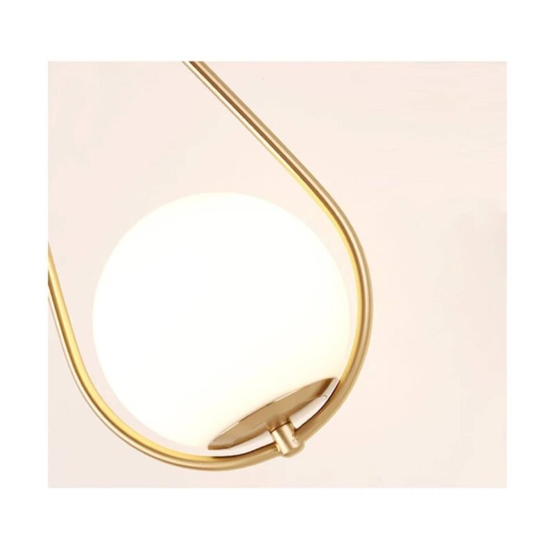 Suspended glass ball chandelier - Image 12